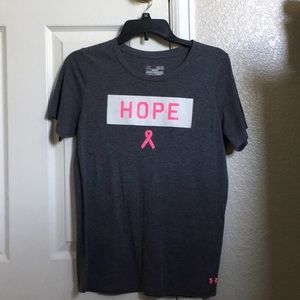 Women’s Breast Cancer Awareness Shirt. Size M